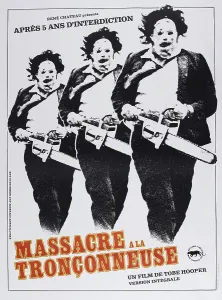 Radar201710 Prints: THE TEXAS CHAINSAW MASSACRE, (aka MASSACRE A LA TRONCONNEUSE)