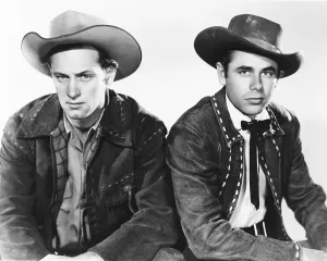 Images Dated 3rd March 2015: TEXAS, from left: William Holden, Glenn Ford, 1941