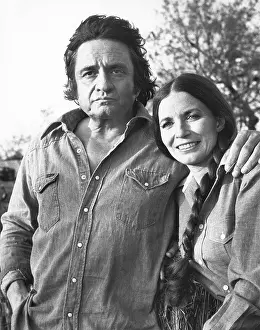 Tv Movie Prints: THADDEUS ROSE AND EDDIE, Johnny Cash, June Carter Cash, 1978