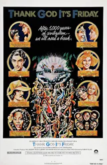 Valerie Prints: THANK GOD IT'S FRIDAY, US poster