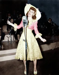 Dinah Prints: THANK YOUR LUCKY STARS, Dinah Shore, 1943