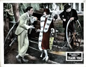 Francis Prints: THANK YOU, from left, George O'Brien