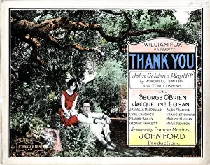 1920s Poster Art Prints: THANK YOU, from left, Jacqueline Logan