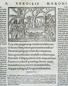 Publius Vergilius Maro 70 19 Bc Prints: 'The Bucolics' by Virgil