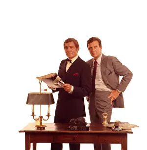 Gene Prints: THE NAME OF THE GAME, Gene Barry, Robert Stack, 1968-71