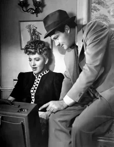 Typewriter Prints: THE MORE THE MERRIER, Jean Arthur, Joel McCrea, 1943