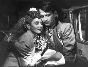 Bouquet Prints: THE MORE THE MERRIER, Jean Arthur, Joel McCrea, 1943