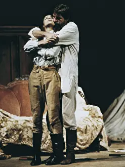 Theatre Prints: Theatre performance at the Teatro Romea of Barcelona (1989) of the play 'Ivanov' by Anton Chekhov (1886)
