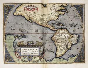 1570 Prints: Theatrum Orbis Terrarum'by Abraham Ortelius