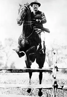 Horseback Prints: Theodore Roosevelt, (1858-1919), U