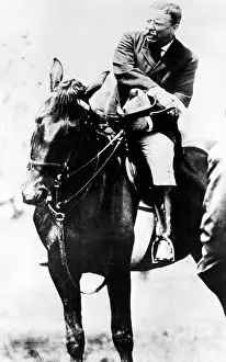 Horseback Prints: Theodore Roosevelt, (1858-1919), U