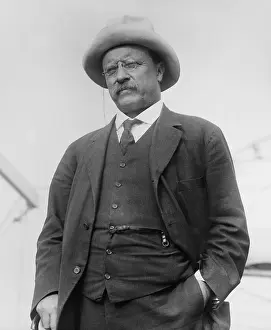Explorers Prints: Theodore Roosevelt arrived in NYC from Brazil on May 19