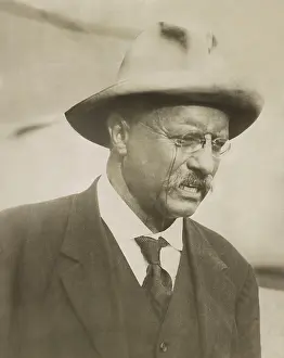 Explorers Prints: Theodore Roosevelt arriving in NYC from Brazil on May 19, 1914