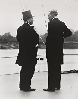 Progressives Prints: Theodore Roosevelt and Gifford Pinchot aboard the steamship MISSISSIPPI