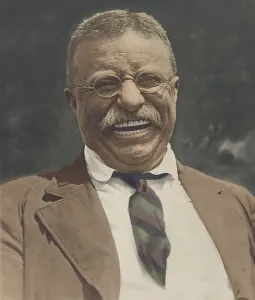 November Prints: Theodore Roosevelt laughing, c