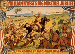 War Heroes Prints: Theodore Roosevelt became a national hero after the Spanish American War