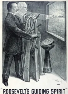 1900 1910 Prints: Theodore Roosevelt became president after William McKinley's assassination on Sept