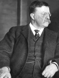 Personality Prints: Theodore Roosevelt in his private office at the editorial offices of Outlook on 2-23-12