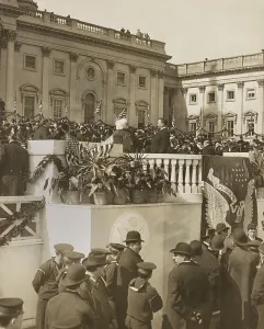2017 Prints: Theodore Roosevelt taking oath of office of Vice President before William McKinleys second inauguration