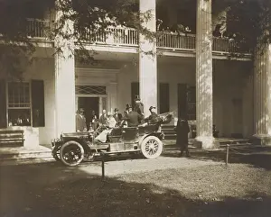 Lcgr1704 Prints: Theodore Roosevelts arrival at the Hermitage