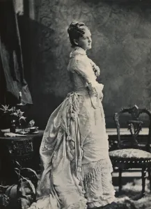 Hair Styles Prints: Theodore Roosevelt's first wife Alice Lee Hathaway 1861-1884. Ca. 1880