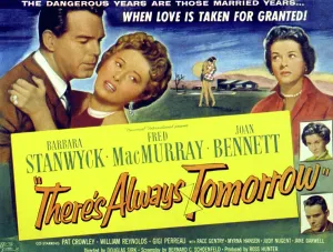 1956 Movies Prints: THERE'S ALWAYS TOMORROW, Fred MacMurray