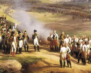 THEVENINCharles (1764-1838). The Surrender of Ul20th October 1805. 1815. Detail. Oil on canvas. FRANCE. Versailles. National Museum of Versailles