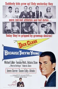 Victoria Prints: BECAUSE THEY'RE YOUNG, US poster