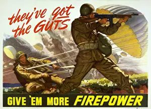 Parachute Prints: They've got the guts--Give em more firepower
