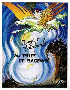 THE THIEF OF BAGDAD, poster art, 1924