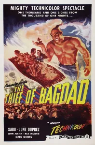 Giant Prints: THE THIEF OF BAGDAD, US poster art