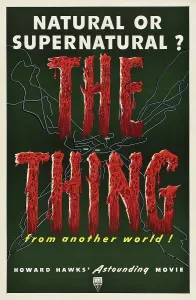 Classic Prints: THE THING (aka THE THING FROM ANOTHER WORLD), US poster art, 1951