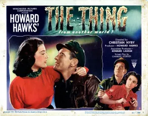 April Prints: THE THING FROM ANOTHER WORLD, From Left: Margaret Sheridan, Kenneth Tobey, 1951