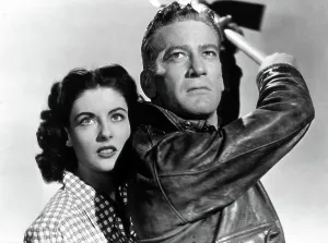 Leather Jacket Prints: THE THING FROM ANOTHER WORLD, Margaret Sheridan, Kenneth Tobey, 1951