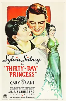 Sylvia Prints: THIRTY DAY PRINCESS, from left: Sylvia Sidney