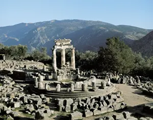 Central Greece Prints: Tholos of the Sanctuary of Athena Pronaia