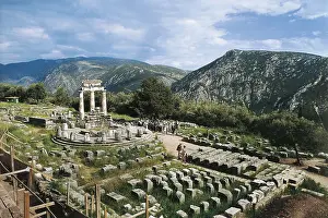 Ellas Prints: Tholos of the Sanctuary of Athena Pronaia
