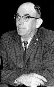 Civil Rights Prints: Thomas C. Brock under questioning by the House on Un-American Activities
