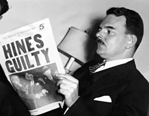 Thomas Dewey, made headlines as a racket busting District Attorney. The headline refers to the Feb