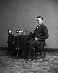 Edison Prints: Thomas Edison, ca. 1870's