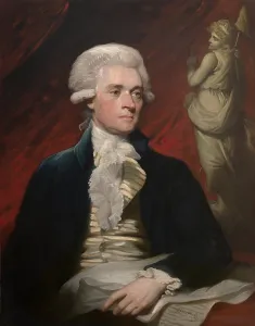 Ambassador Prints: Thomas Jefferson in 1785 portrait by British American artist Mather Brown