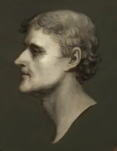 Signer Prints: Thomas Jefferson in 1815-1816 portrait by British American artist William Thornton