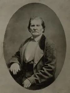 Fathers Prints: Thomas Lincoln (1779-1851), father of President Abraham Lincoln. Ca. 1840s