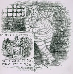 Corruption Prints: Thomas Nast reprised his favorite subject