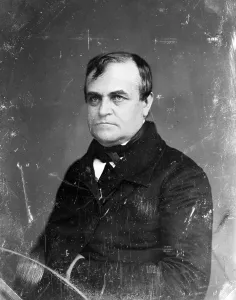 Rhode Island Prints: Thomas Wilson Dorr, half plate daguerreotype by Matthew Brady Studio, ca. 1844-54