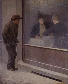 Restaurant Prints: Thoughts of a Hungry Man, by Emilio Longoni