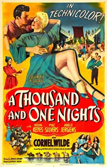 Phil Prints: A THOUSAND AND ONE NIGHTS, US poster