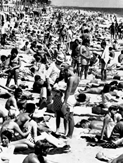 Bathing Suits Prints: Thousands of vacationing college students blanket the beaches of Ft
