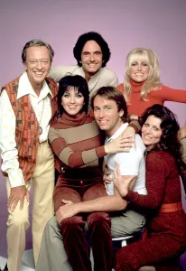 Knotts Prints: THREE'S COMPANY, (clockwise from top left): Don Knotts