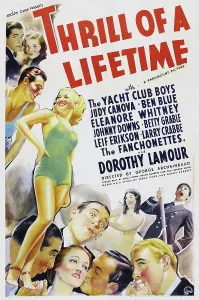 Crabbe Prints: THRILL OF A LIFETIME, US poster art